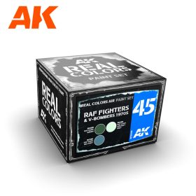   AK Interactive RCS045 RAF V-BOMBER COLORS 1960s SET - Akril lakk bázisú makett festék készlet