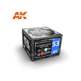   AK Interactive RCS052 Luftwaffe Colors 1960s-1970s Set - Akril lakk bázisú makett festék készlet