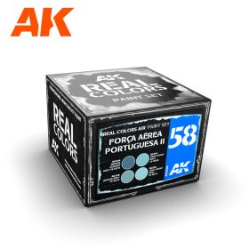   AK Interactive RCS058 FORÇA AÉREA PORTUGUESA II SET - Akril lakk bázisú makett festék készlet
