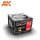 AK Interactive RCS071 AUSCAM COLORS (Limited Edition) - Akril lakk bázisú makettfesték készlet