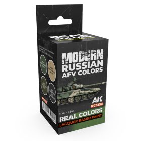   AK Interactive RCS132 Modern Russian AFV Colors - Akril lakk bázisú makett festék készlet