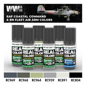   AK Interactive RCS202 WWII RAF Coastal Command & RN Fleet Air Arm Colors - Akril lakk bázisú makett festék készlet