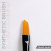 AK Interactive AKB010 AK SYNTHETIC BRUSH – Angular - szintetikus ferde ecset