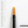 AK Interactive AKB014 AK SYNTHETIC BRUSH – FILBERT 2 - szintetikus lekerekített szőrű ecset