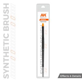   AK Interactive AKB019 AK SYNTHETIC BRUSH – Hammer - szintetikus ecset