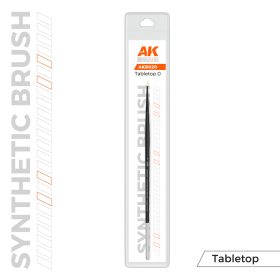   AK Interactive AKB020 AK SYNTHETIC TABLETOP BRUSH – 0 - szintetikus ecset