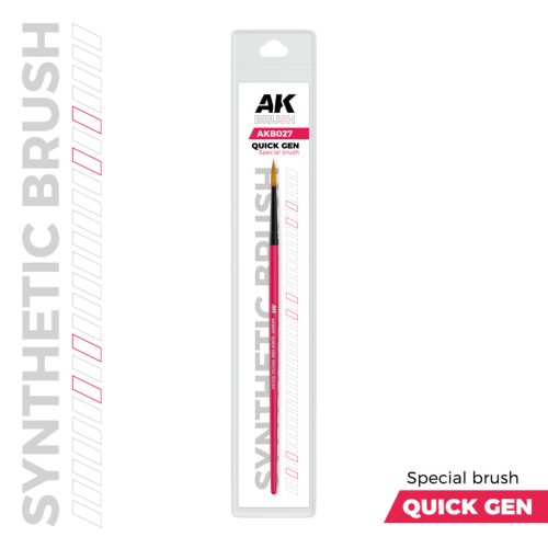 AK Interactive AKB027 AK QUICK GEN SPECIAL BRUSH - szintetikus speciális ecset