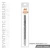 AK Interactive AKB029 CHIPPING TECHNIQUE (ANGULAR) BRUSH - szintetikus speciális ecset