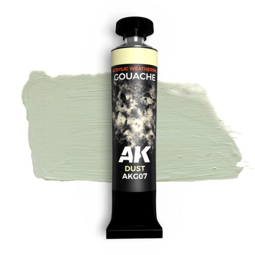 AK Interactive AKG07 Dust – AK GOUACHE - Weathering festék, 20 ml