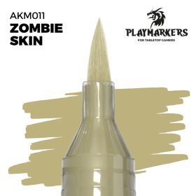   AK Interactive AKM011 Zombie Skin - Playmarkers - Ecsetes végű festékfilc makettezéshez