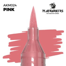   AK Interactive AKM024 Pink - Playmarkers - Ecsetes végű festékfilc makettezéshez