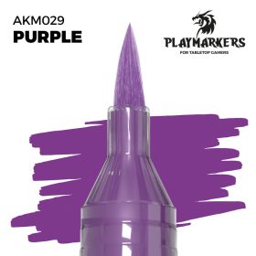   AK Interactive AKM029 Purple - Playmarkers - Ecsetes végű festékfilc makettezéshez