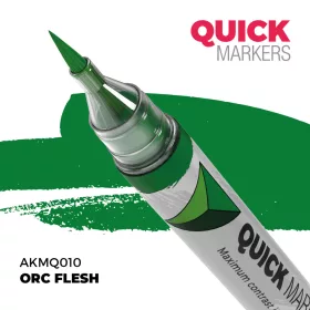   AK Interactive AKMQ010 Orc Flesh - Quick Markers - Ecsetes végű festékfilc makettezéshez