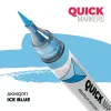 AK Interactive AKMQ011 Ice Blue - Quick Markers - Ecsetes végű festékfilc makettezéshez