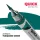 AK Interactive AKMQ014 Turquoise Green - Quick Markers - Ecsetes végű festékfilc makettezéshez