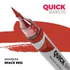 AK Interactive AKMQ016 Space Red - Quick Markers - Ecsetes végű festékfilc makettezéshez