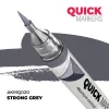 AK Interactive AKMQ020 Strong Grey - Quick Markers - Ecsetes végű festékfilc makettezéshez