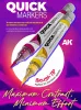 AK Interactive AKMQ028 Light Leather - Quick Markers - Ecsetes végű festékfilc makettezéshez