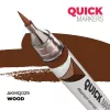 AK Interactive AKMQ029 Wood - Quick Markers - Ecsetes végű festékfilc makettezéshez
