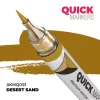 AK Interactive AKMQ033 Desert Sand - Quick Markers - Ecsetes végű festékfilc makettezéshez
