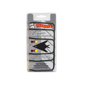   Albion Alloys 007 Stealth Sanding Frame Set x 3 Frames - Csiszolóvászon-tartó keret