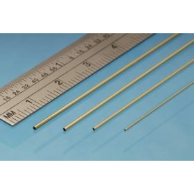   Albion Alloys MBT2M Sárgaréz cső, vastag falú, 305 x 0.8 x 0.4 mm i.d. (1db)