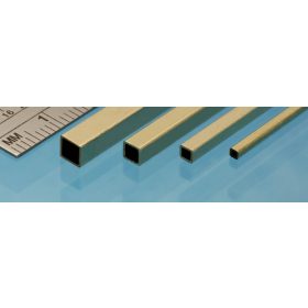   Albion Alloys SB1M Sárgaréz zártszelvény 305 x 3.96 x 3.96 mm (1db)