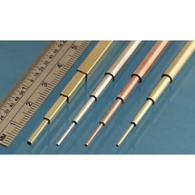   Albion Alloys SFT1 Egymásba tolható sárgaréz csomag cső profil 305 x 0.4, 0.6, 0.8 & 1.0 mm (1 csomag)