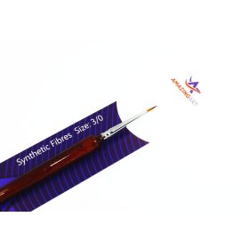 Amazing Art 13210 BRUSH SYNTHETIC ROUND 3/0