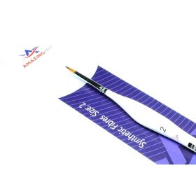 Amazing Art 13258 TRIANGULAR BRUSH ROUND SYNTHETIC HANDLE 2