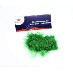 Amazing Art 13579 STATIC GRASS 3mm - MUTED GREEN 25g