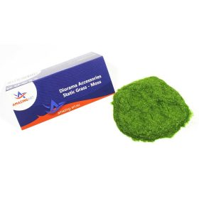 Amazing Art 13586 STATIC GRASS 1mm - FOREST GREEN 25g