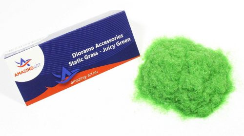 Amazing Art 13654 STATIC GRASS 2mm - LUCKY GREEN 25g