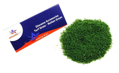 Amazing Art 13777 GRASS TURF SUBGROUND - ROTTEN GREEN 25g