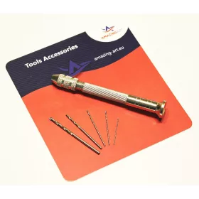 Amazing Art 18635 MINI HAND DRILL + 5 DRILLS DIFFERENT SIZES