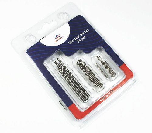 Amazing Art 19106 MINI DRILLS 25 pcs. SIZE up to 0.5 to 3mm