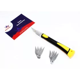 Amazing Art 19755 MODELING SCALPEL KNIFE + 10 BLADES
