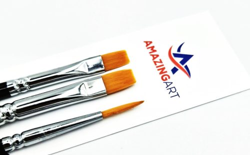 Amazing Art 40283 AMAZING ART BRUSH SET SET OF 3 BRUSHES 0 ; 1; 1