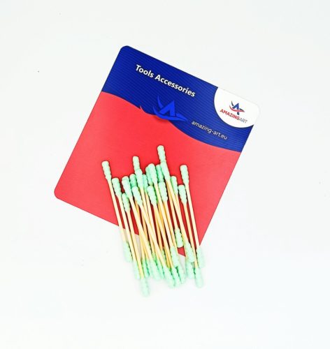 Amazing Art 40511 COTTON SWAB ROUND / ROUND 100pcs