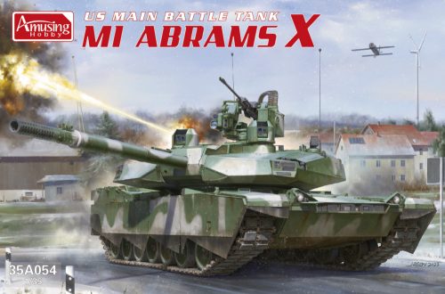 Amusing Hobby 35A054 US Abrams X 1/35 harckocsi makett