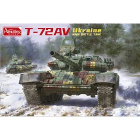   Amusing Hobby 35A063 Ukraine T-72AV Main Battle Tank 1/35 harckocsi makett