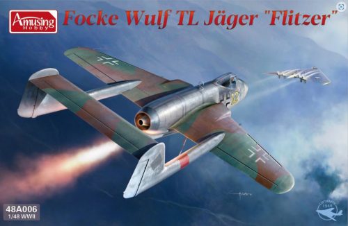 Amusing Hobby 48A006 Focke Wulf TL Jäger "Flitzer" 1/48 repülőgép makett