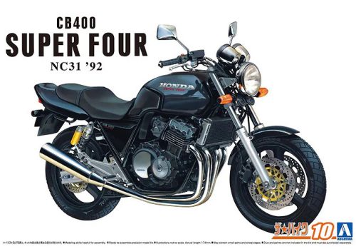 Aoshima 063842 Honda CB400 Super Four NC31 '92 1/12 motorkerékpár makett