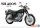 Aoshima 065662 Yamaha 1JR SR400S Limited Edition '95 with Custom Parts 1/12 motorkerékpár makett