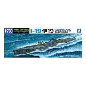   Aoshima AO-052082 IJN Submarine I-19 1/700 tengeralattjáró makett