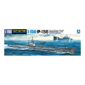   Aoshima AO-058268 IJN Submarine I-156 1/700 tengeralattjáró makett