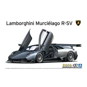   Aoshima AO-063743 LAMBORGHINI MURCIELAGO R-SV Nº 17 1/24 autó makett