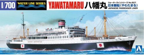 Aoshima AO-069578 Water Line Series No. 507 Japanese Passenger Liner Yawatamaru 1/700 hajó makett