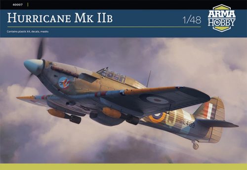Arma Hobby 40007 Hawker Hurricane Mk.IIb 1/48 repülőgép makett