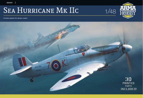 Arma Hobby 40009 Hawker Sea Hurricane Mk IIc 1/48 repülőgép makett